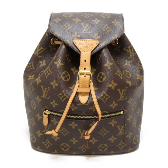 Montsouris Rucksack Monogram Canvas Backpack - Picture 1 of 11